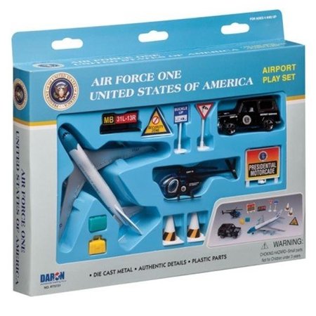 DARON WORLDWIDE TRADING Daron Worldwide Trading RT5731 Air Force One Playset 9 Pc RT5731